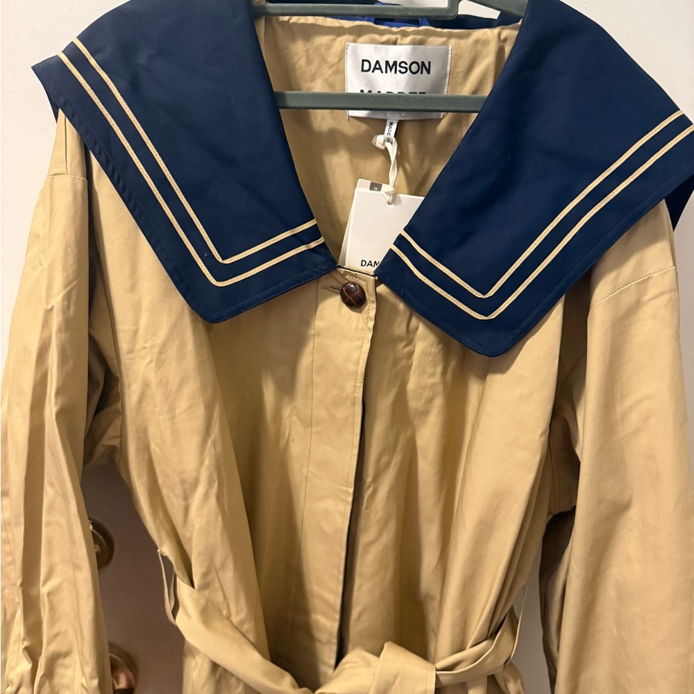 NWT Ella Trench Coat - Damson Madder - Picture 6 of 12
